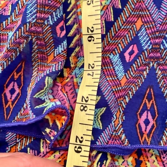 *Boho Chic* Chiffon Gypsy Sundress *Festival* 1X - Picture 7 of 9